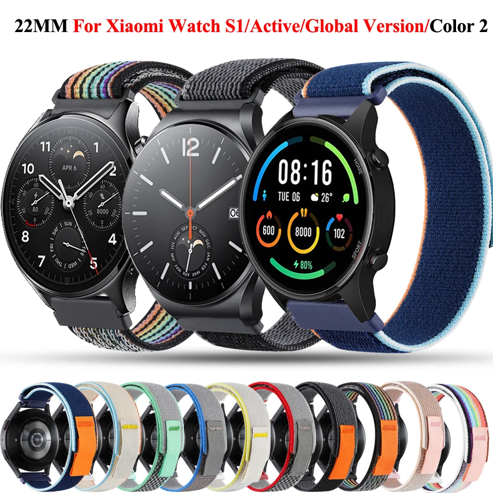 Cintura Per Xiaomi Mi Watch/S1 Pro Active Straps Bracciale In Silicone 20 22Mm Cinturini Mi Watch Color 2 Sport Correa Mibro/Air/Lite
