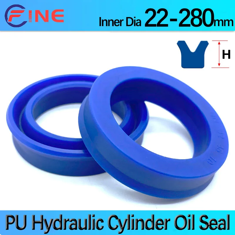 Polyurethane Hydraulic Cylinder Oil Seal Ring UN/UHS//UNS/U/Y Type Shaft Hole General PU Piston