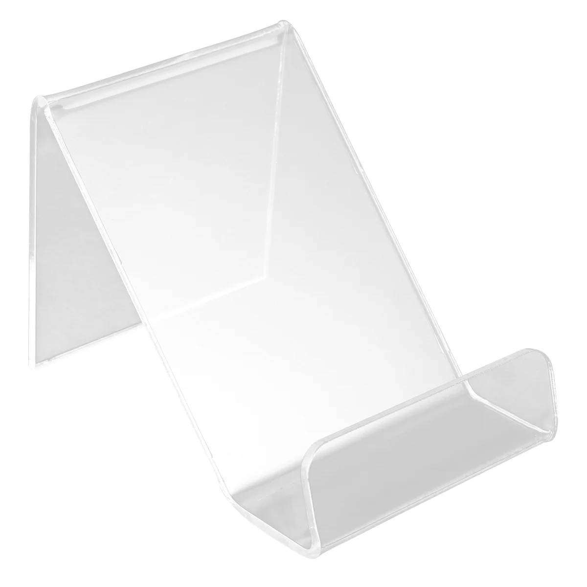 

10pcs Transparent Phone Bracket Acrylic Phone Bracket Creative Phone Holder Phone Display Stand