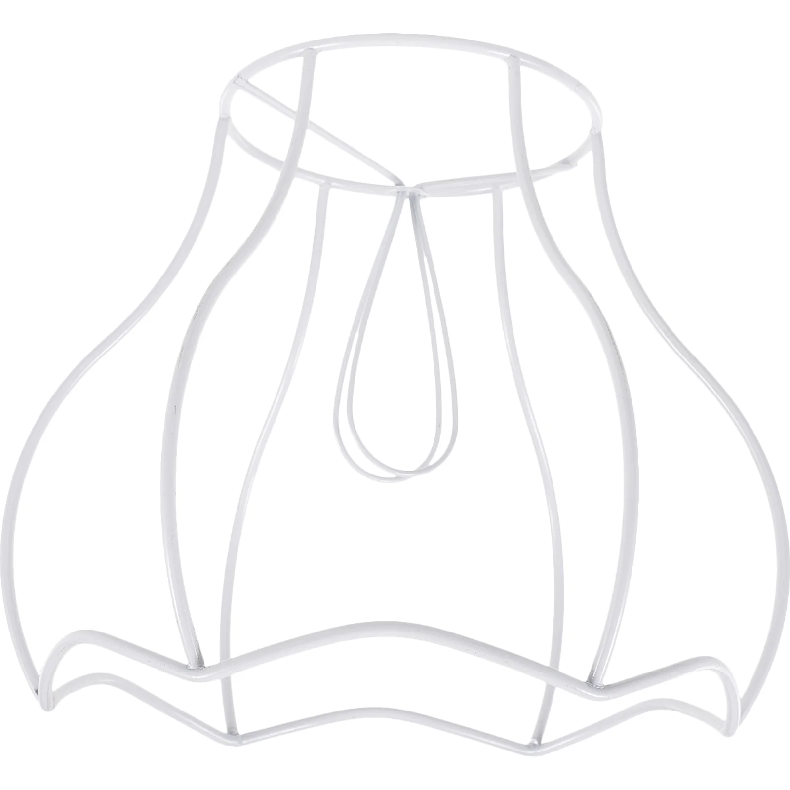 

Wire Lamp Shade Frame Clip Lampshade Frame Scallop Diy Dome Light Bulb Guard Shade Cover Accessory Bedroom Living Room