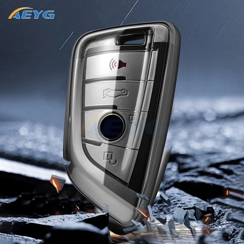 TPU Auto Schlüssel Fall Abdeckung Für Bmw F20 G20 G30 X1 X3 X4 X5 G05 X6 X7 G11 F15 F16 G01 G02 F48 Zubehör Halter Shell – Detail 6