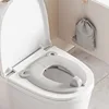 Children's Portable Folding Travel Toilet Seat With Non-Slip Silicone Pad Potty Training Seat for Toddlers, Boys and Girls 1