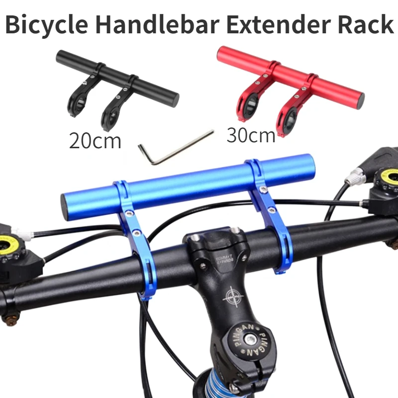20/30cm Bicycle Handlebar Extended Bracket Aluminum Alloy MTB Bike ...