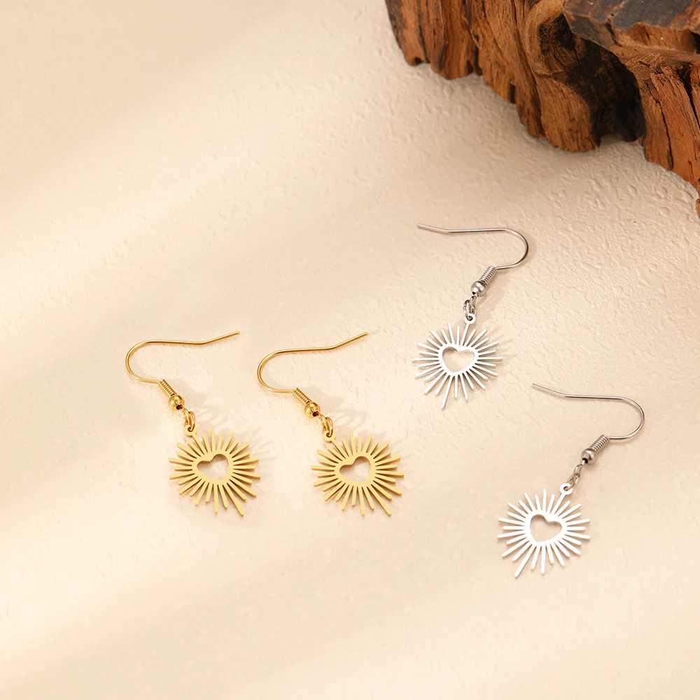 Stainless Steel Dangle Earrings For Women