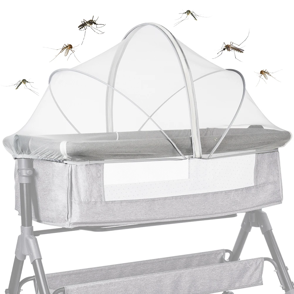 Baby Mosquito Net Tent Bassinet Mosquito Net Cover Crib Tent for Baby Crib To Keep Cats/Bugs Out