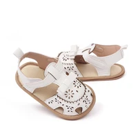 Baby Shoes Summer Baby Boy Girl Shoes Toddler Flats Sandals Soft Rubber Sole Anti-Slip Hollowed Crib First Walker Shoes 1