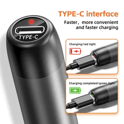 Cordless USB Digital Soldering Iron Adjustable Temperature 300-450℃ Type-C 1000mAh Battery Intelligent Solder Welding Iron Tool - Image 2