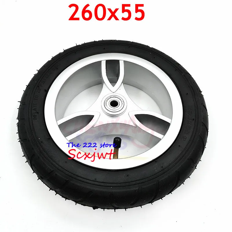 260x55 Wheel Tyre Tube Fits Children Tricycle, Baby Trolley, Folding Cart, Electric Scooter, Children's Bicycle 260*55 Tire - Image 4
