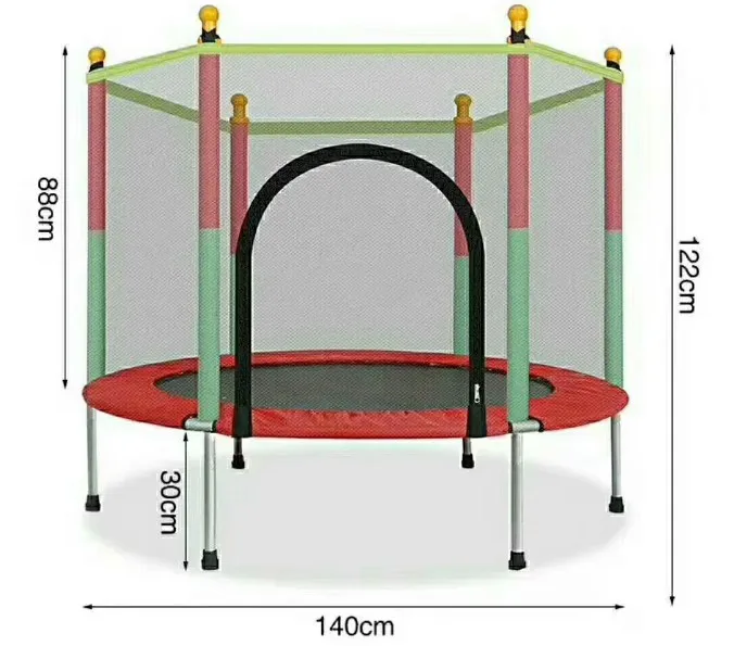 

Outdoor kits safe net fitness trampoline jumping trampoline