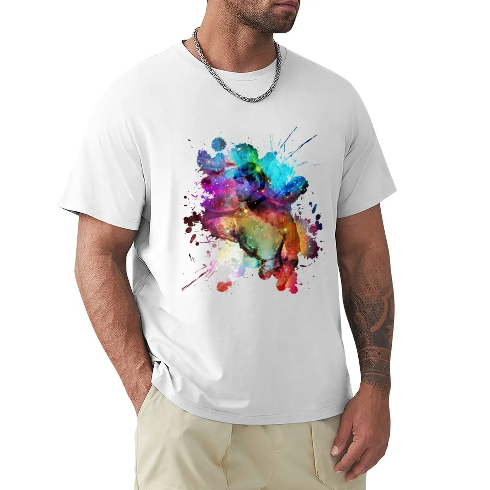 

Футболка Spock of the Stars, футболка с коротким рукавом, милая одежда, мужские футболки, упаковка