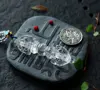 Natural Clear Crystal Quartz Rock Stone Carved Vajra Dorje Phurpa Dagger Pendant 4