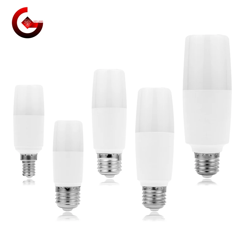 1/2/3pcs 5W 10W 15W 20W LED Cylindrical Corn Bulb E27 E14 Light Bulb 220V-240V LED Lamp Home Decoration Chandelier Candle Light