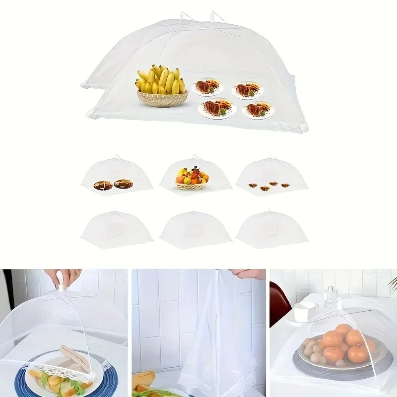 Copertura In Rete Pieghevole 30x30x30 Cm – Protezione Per Frutta E Verdura, Barriera Contro Uccelli E Insetti, Traspirante Per Balcone E Giardino