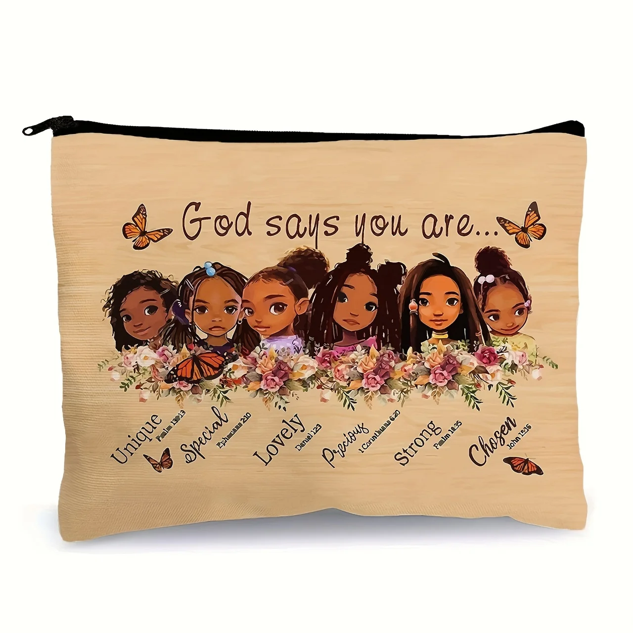 

Print Cosmetic Bag Makeup Bags CuteTravel Essential Lightweight Makeup Organizer, Versatile Coin Purse