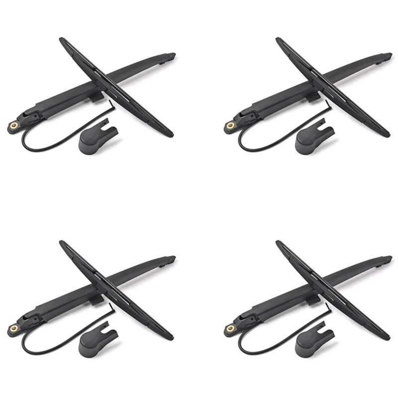 

4X Back Windshield Wiper Arm Blade Set For Cadillac Escalade GMC Yukon Chevy Tahoe Suburban 2007-2013