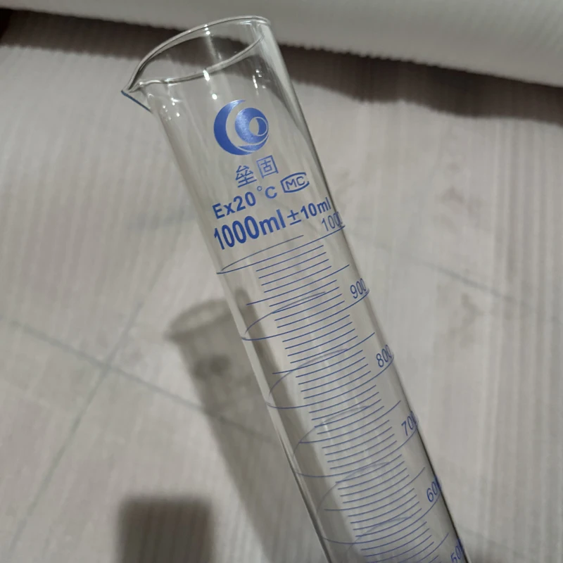 Laboratory Glass Measuring Cylinder 1000ml