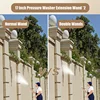 Pressure Washer Extension Wand Stainless Steel Body and Fitting with 1/4 Quick Connect 17 Inch Power Washer Lance 5