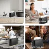 Countertop Paper Towel Dispenser Multifold Paper Towel Holder Non Slip Napkin Dispenser Napkin Organizer for Restaurant Hotel 5