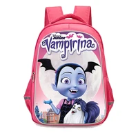 Girls V-Vampirina Print Casual Mochila Escolar backpack School Bag For Teenager Girl Nylon Waterproof Backpacks Female 2