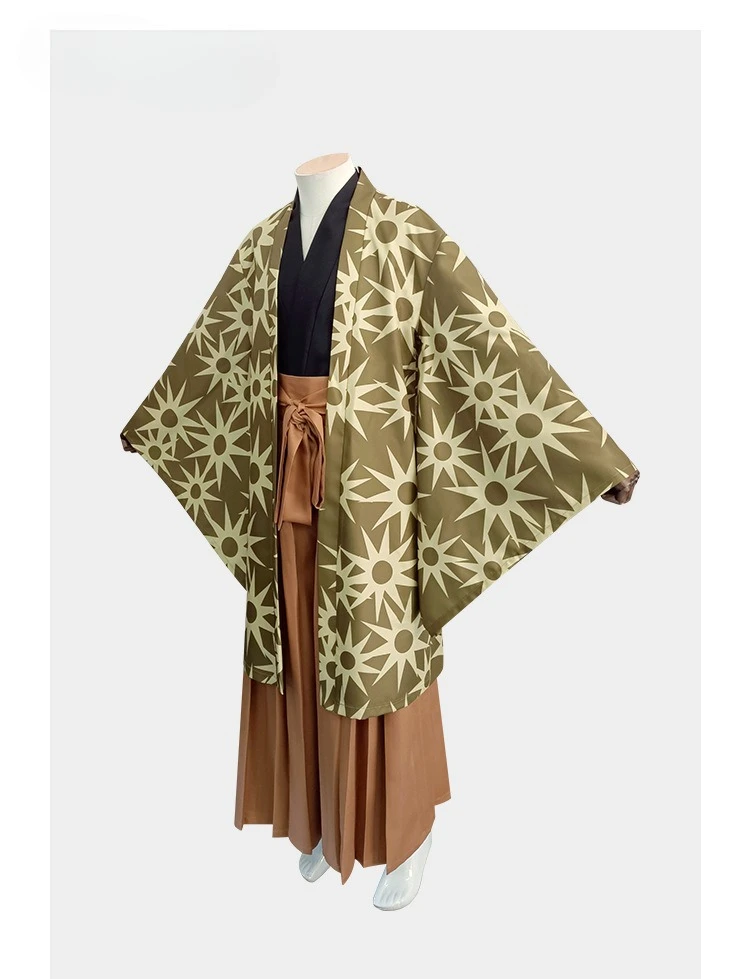 Kimetsu no Yaiba Tanjiro Kamado Traditional Kimono Cosplay Costume