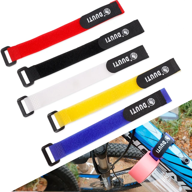 1/5pcs Bike Tie Rope Bicycle Fixed Strap Cable Fishing Rod Tie