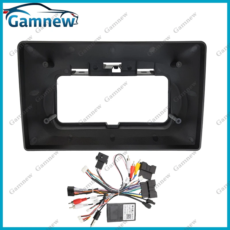 10 Inch Car Frame Fascia Adapter Canbus Box Android Radio Audio Panel Kit For Ford Fiesta 2018-2024 2