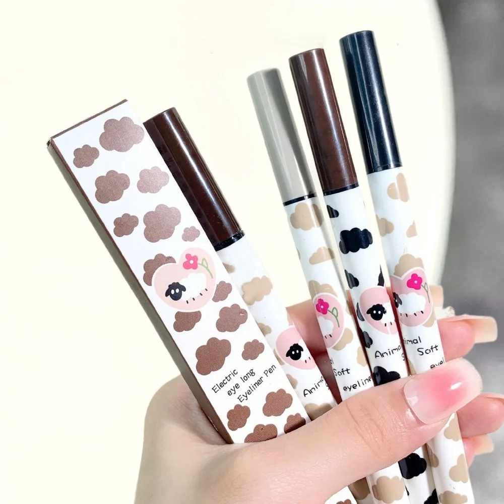 Eyeliner Pen 3 Colors Liquid Eyeliner Pen Waterproof Big Eyes Makeup Smooth Quick drying Women Cosmetics Beauty Tools