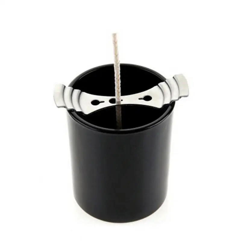Candle Wick Holders Candle Making Supplies 5Pcs Metal Candle Wick Centering Devices Silver Stainless Steel Candle Wick Holder For Making