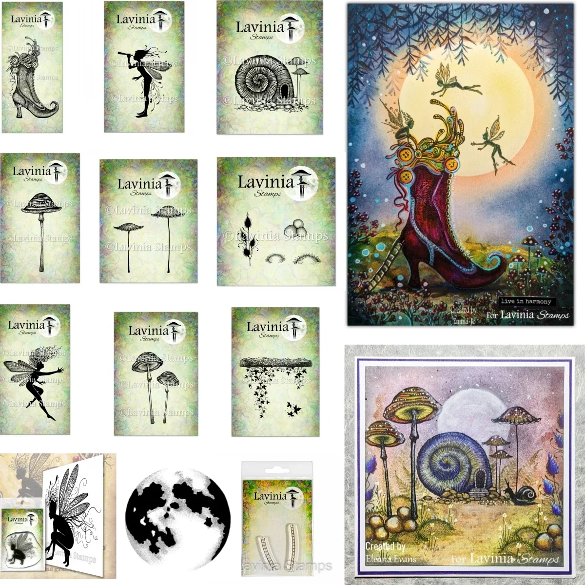 

New Magic Pixie Boot Snail House Clear Stamps for Decorating Scrapbook Diy Paper Card Album Embossing Craft Die 2024
