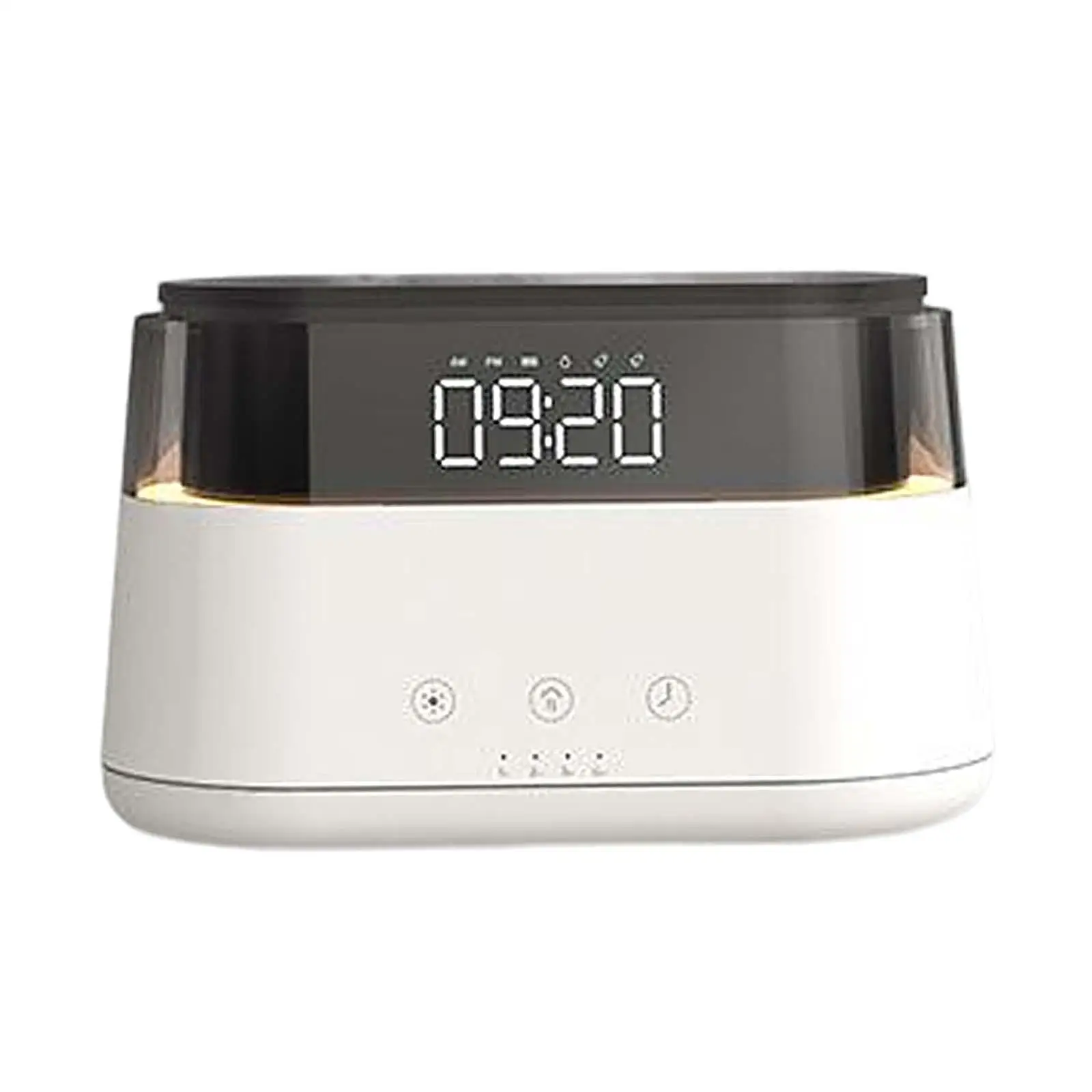 

180ml Air Humidifier with Clock Crafts Air Purifier Mist Purifier Maker for Decoration Centerpieces