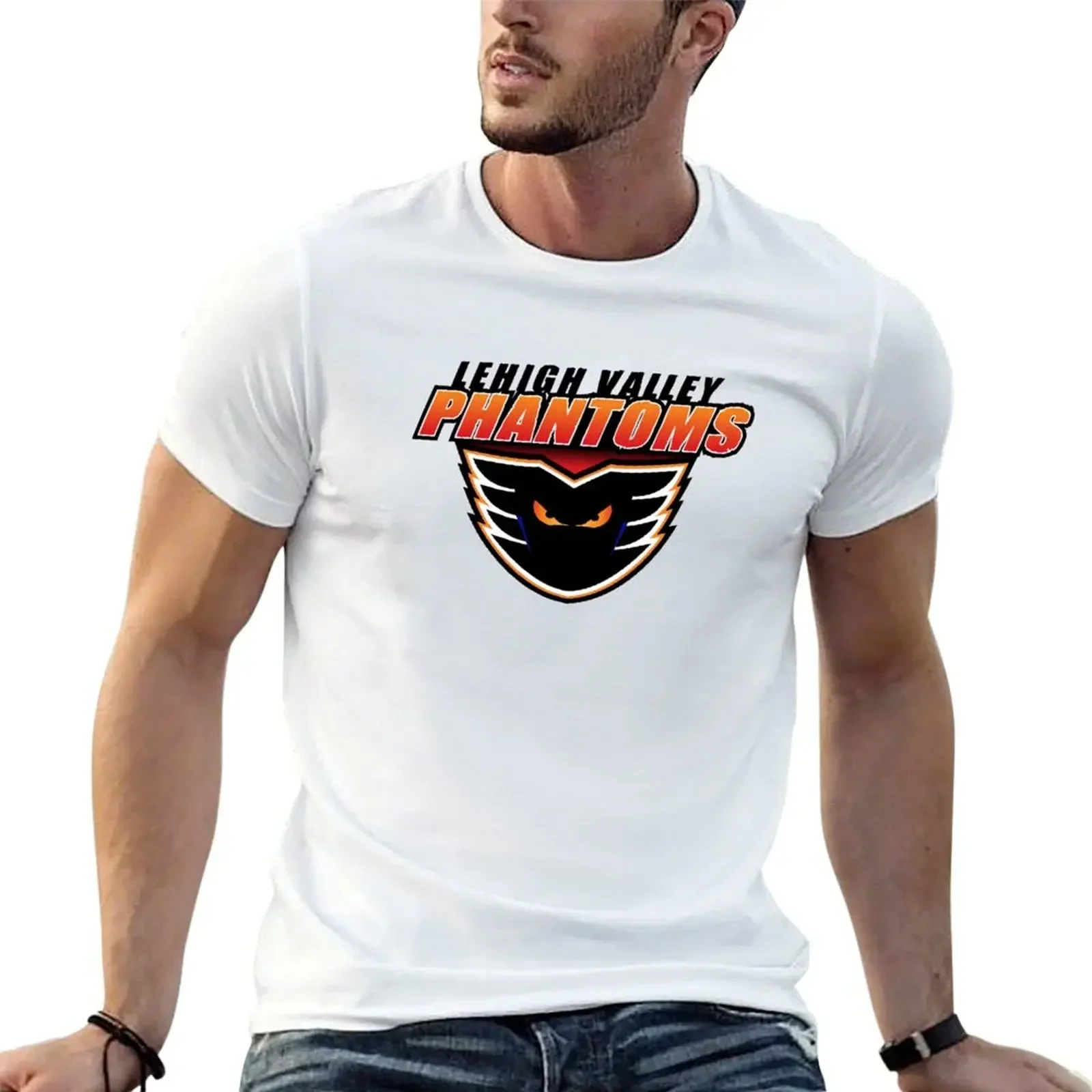 

Lehigh Valley Phantoms T-shirt sweat oversized Men's cotton t-shirt