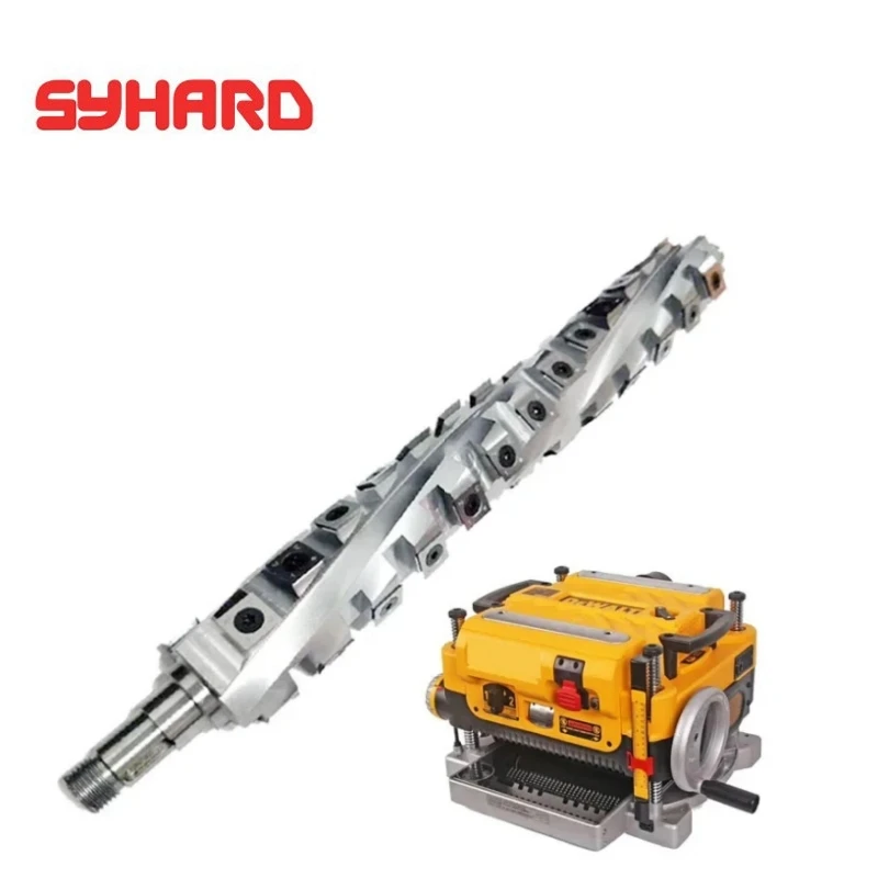 Спиральная режущая головка из карбида DW735, винтовая строгальная головка для деревообработки для Dewalt735 13 дюймов