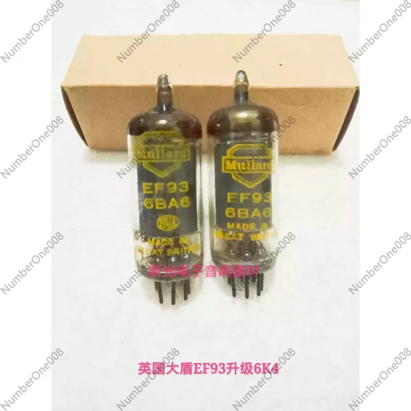 새로운 영국산 멀라드 6BA6 EF93 전자관은 6K4 EF93 6K4 5749를 대체할 수 있습니다.
