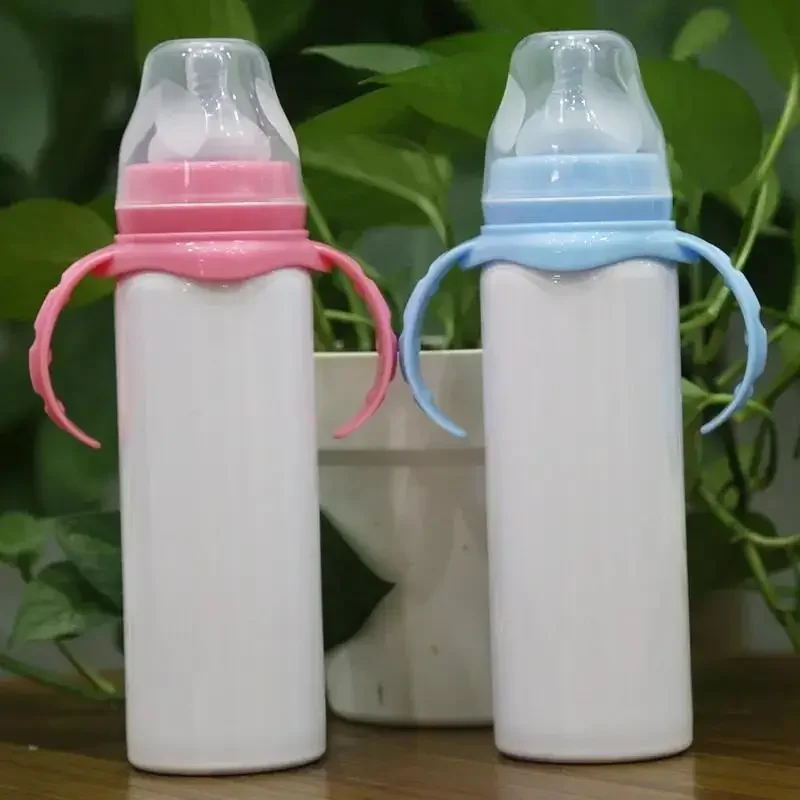 Description Picture 4 of itemSublimation Blank Cup 8ozDiy Sublimation Tumbler Stainless Steel Baby Milk Bottle Double Wall Vacuum Insulated Water Bottle Gift