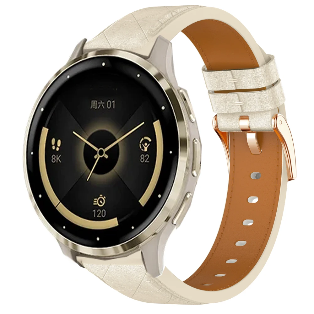 Silicone Replacement Strap Compatible with Various Garmin Models - 18mm & 20mm Band Sizes