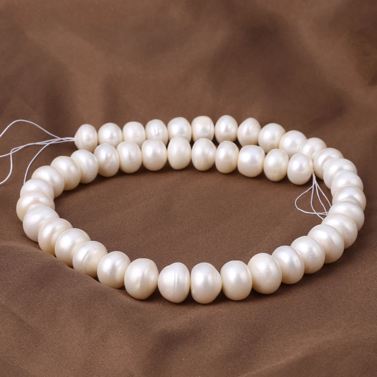 Natural Freshwater Pearl Beads High Quality Punch Loose Beads DIY Women Elegant Necklace Bracelet for Jewelry Making 36cm