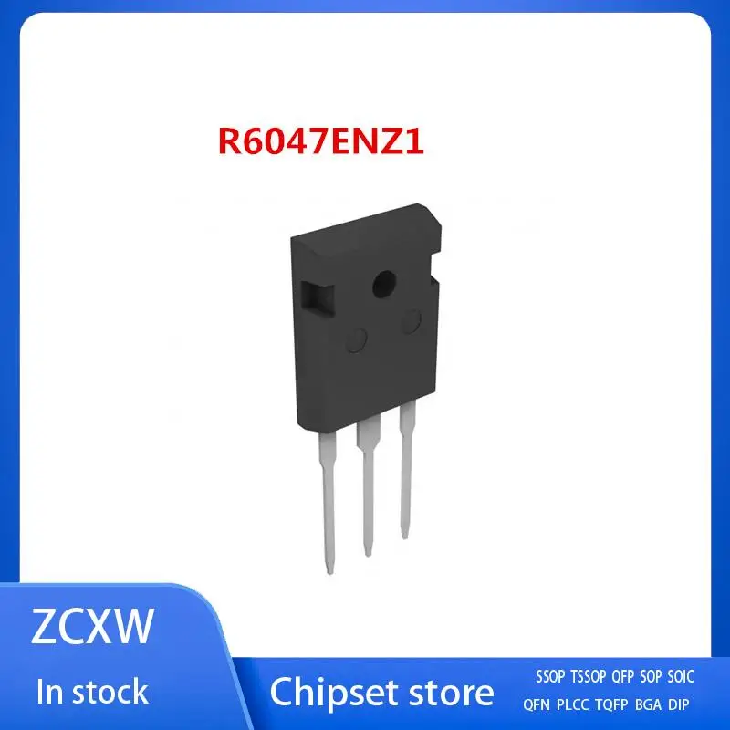 

10 шт./лот R6047ENZ1C9 R6047ENZ1 R6047ENZI TO-247 47A 600V MOSFET