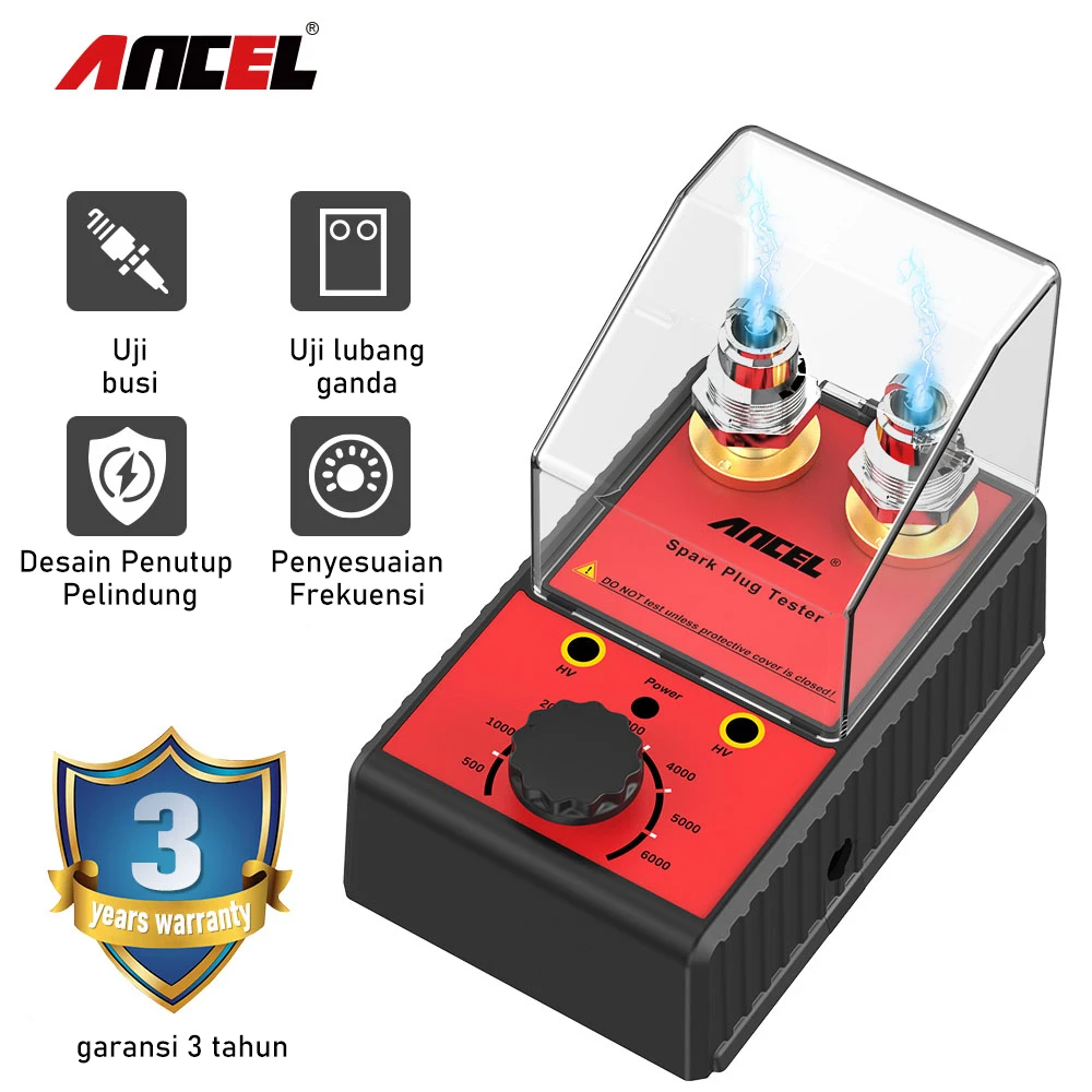 Тестер зажигания ANCEL SP02, 110 В, 220 В, 12 В