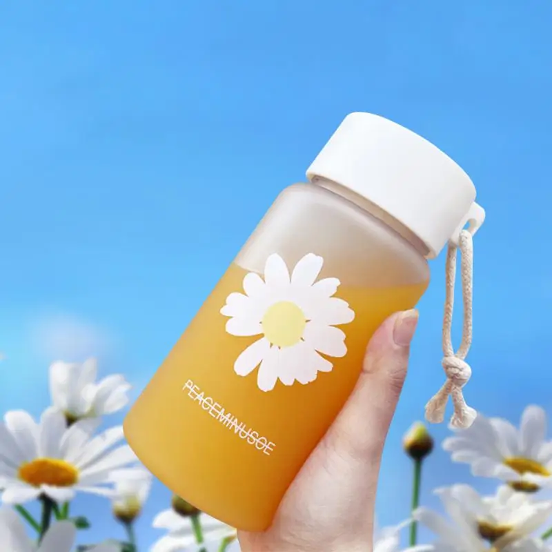 물병 소녀용 플라스틱 병, 어린이 체육관 학교 귀여운 음료수 병, 무료 배송, 700 ml, 500ml