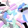 10PCS Silicone Beads Feather Food Grade Silicone Teethers Baby Teething Bead DIY Baby Pacifier Necklace Teething Toys BPA Free 2