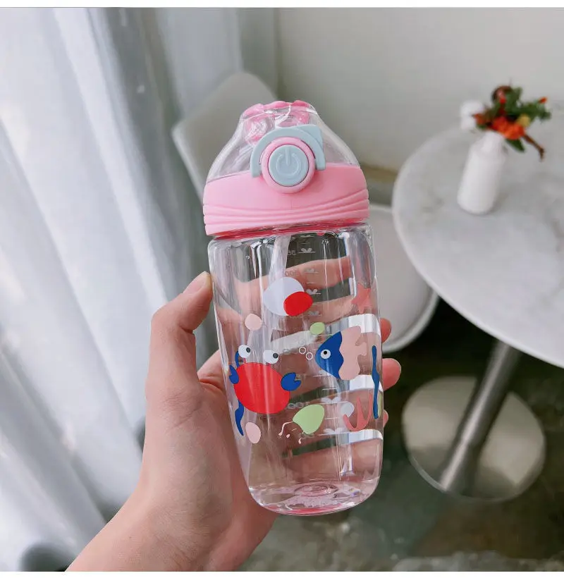 Live Infinitely 20oz Kids Water Bottle with Easy Sip Straw - Dinosaur