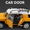 1:24 TOYOTA FJ Cruiser Alloy Car Model Diecast & Toy Metal Off-road Vehicles Car Model Sound and Light Simulation Childrens Gift 6