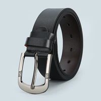 Ceinture en cuir véritable pour hommes, rétro, décontractée, à la mode, marque de luxe, de haute qualité, pour hommes, décoration de jeans, nouvelle collection 1