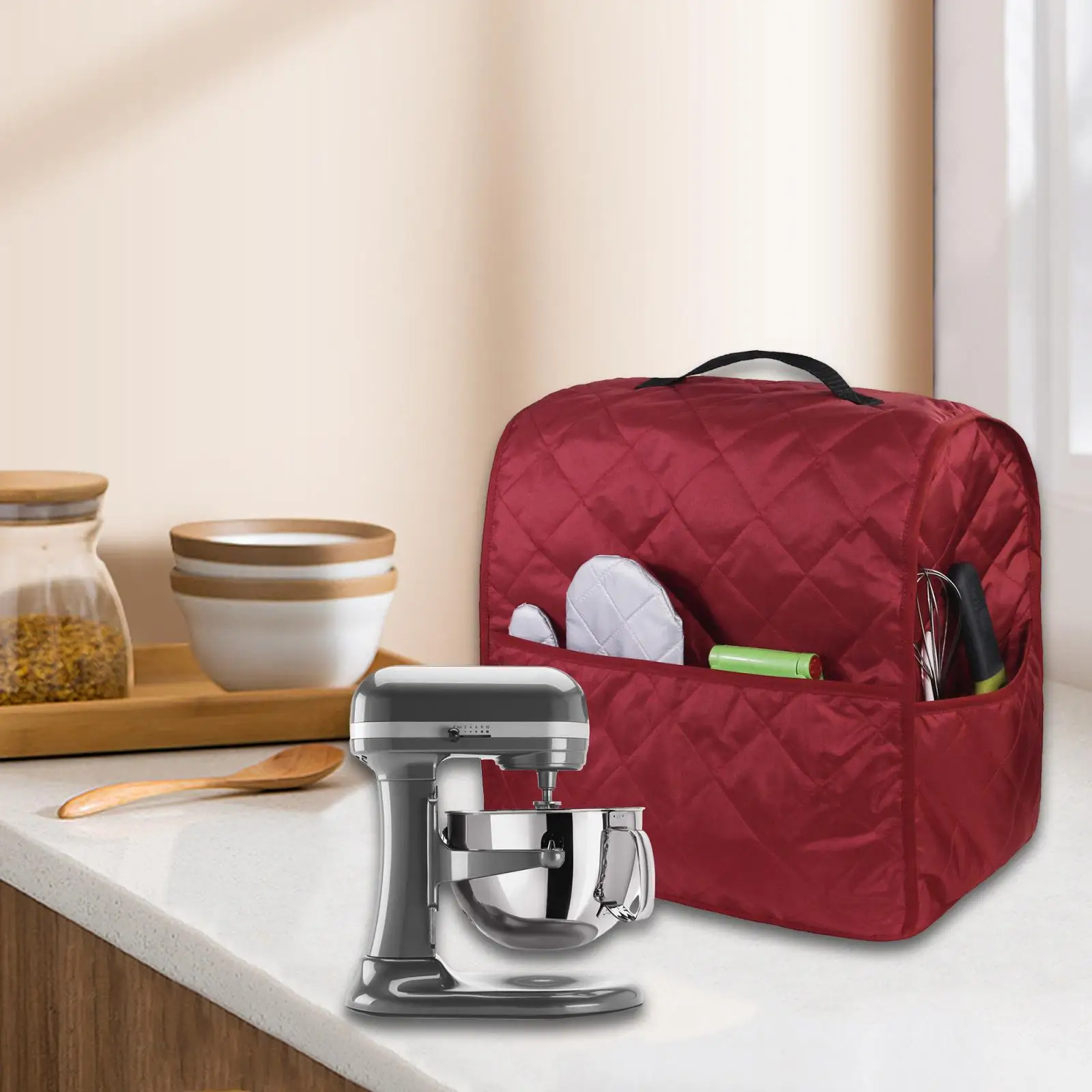 Broodbakmachinehoes Beschermhoes Bescherming Stofdichte hoes Broodmachinehoes