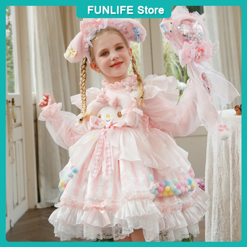 blue dress for baby girl My Melody Playing Dress Up  10AM CAKE