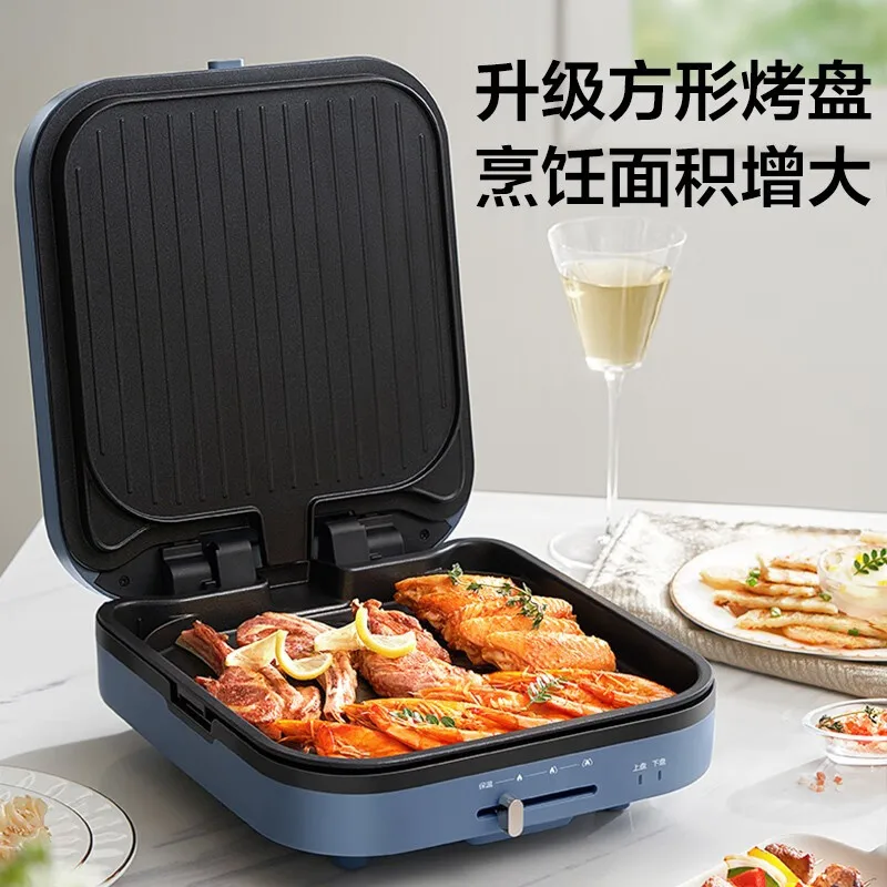 Pancake Machine Double-sided Heating Electric Baking Pan Breakfast Machine Household Removable Washable Deepening Pancake Pan 2