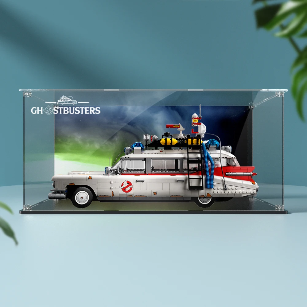 Acrylic Display Box for Lego 10274 Ghostbusters ECTO-1Dustproof Clear Display Case (Lego Set not Included） 2