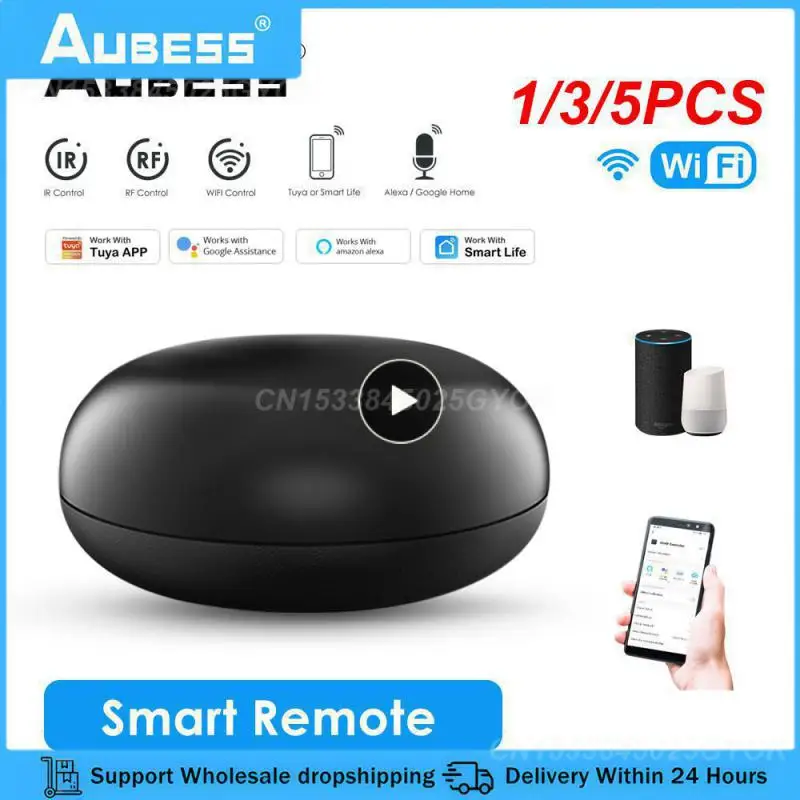 

1/3/5PCS Tuya Universal WiFi IR RF Bluetooth Smart Home Appliances Remote Controller Smart Life Voice Control TV
