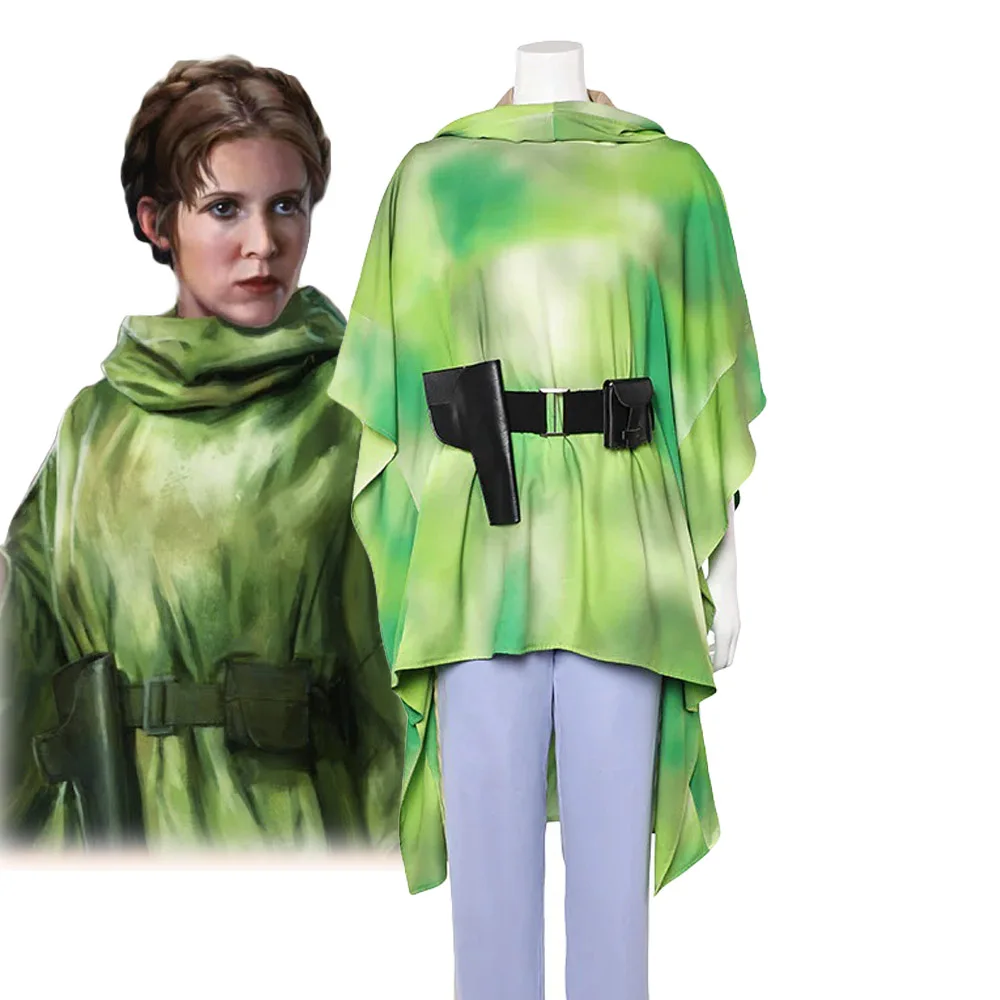 green emerald velvet dress Princess Leia Cosplay Dress Star And Wars Leia Cosplay Costume Hallowe –  Mermaidcosplay