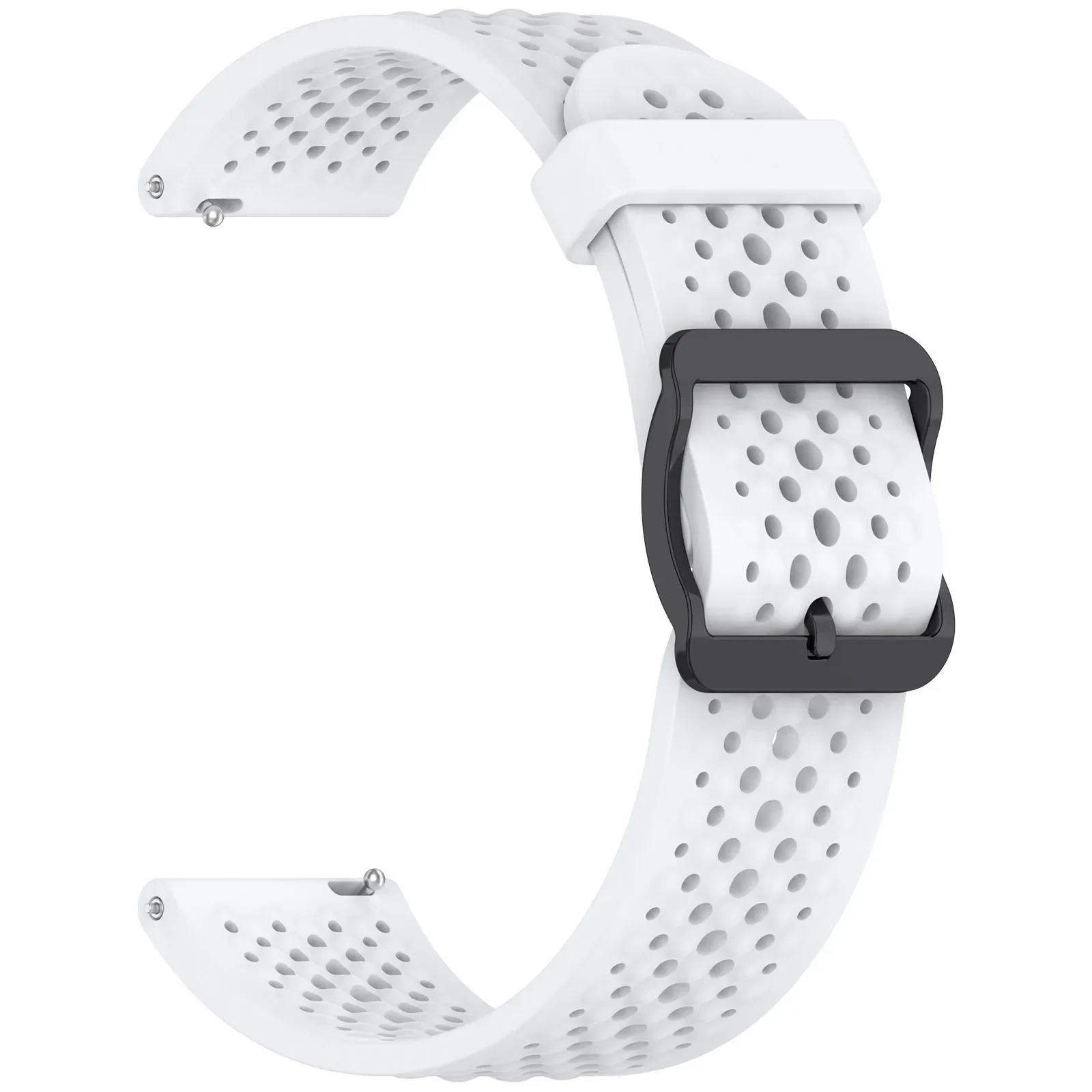 Liquid Silicone Sport Watch Strap - Universal 22mm/20mm Replacement Band